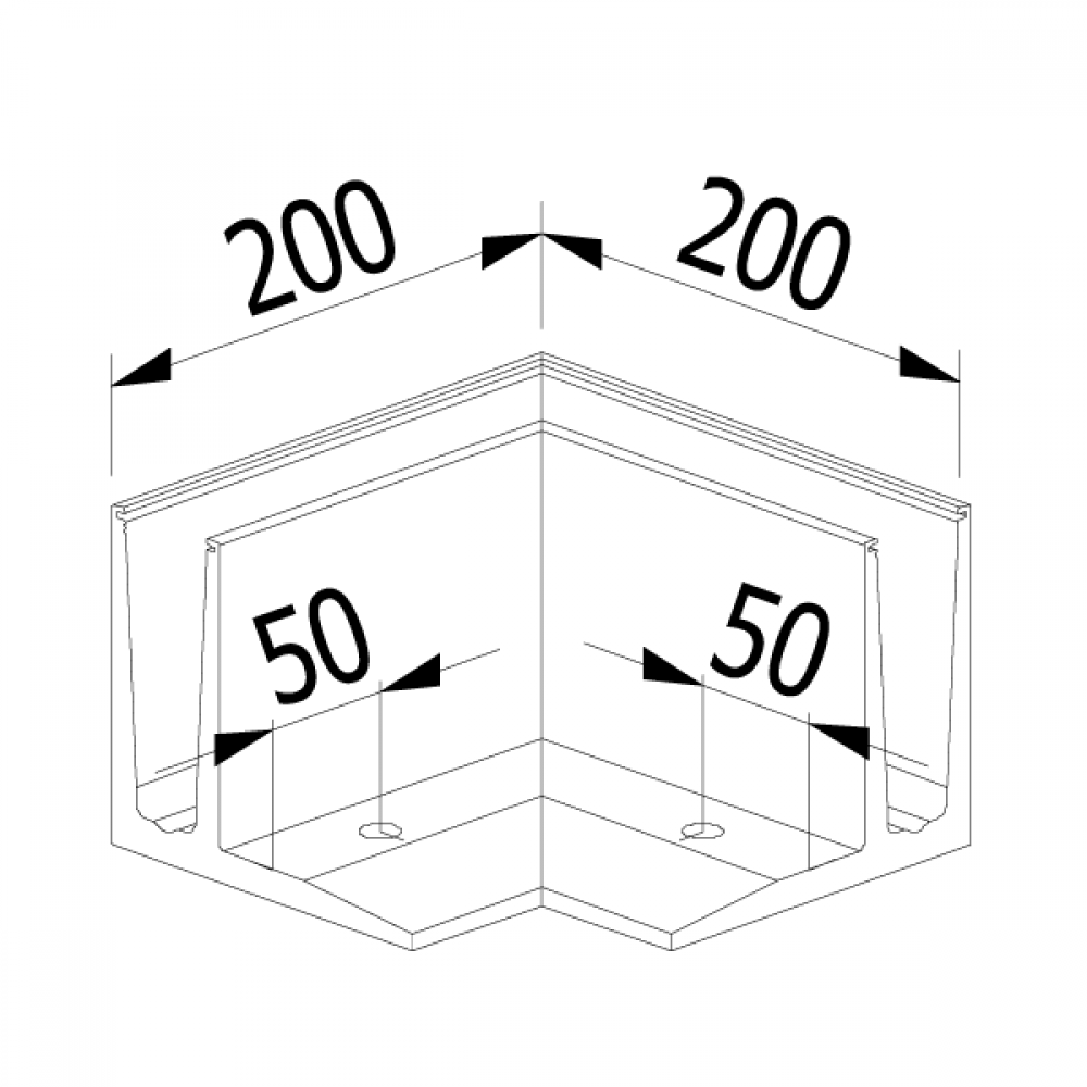 OnLevel 3010 F Type 90 Degree External Corner