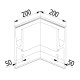 On Level 3031 90 Degree Corner - Internal