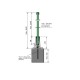 OnLevel 4010 Surface Mount Balustrade & Wind Breaker