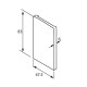 OnLevel 6501 Standard End Cap - Right