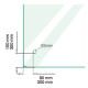 50mm Adjustable Point Fixture - 316SS - 50mm Standoff