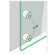 50mm Adjustable Point Fixture - 316SS - 50mm Standoff
