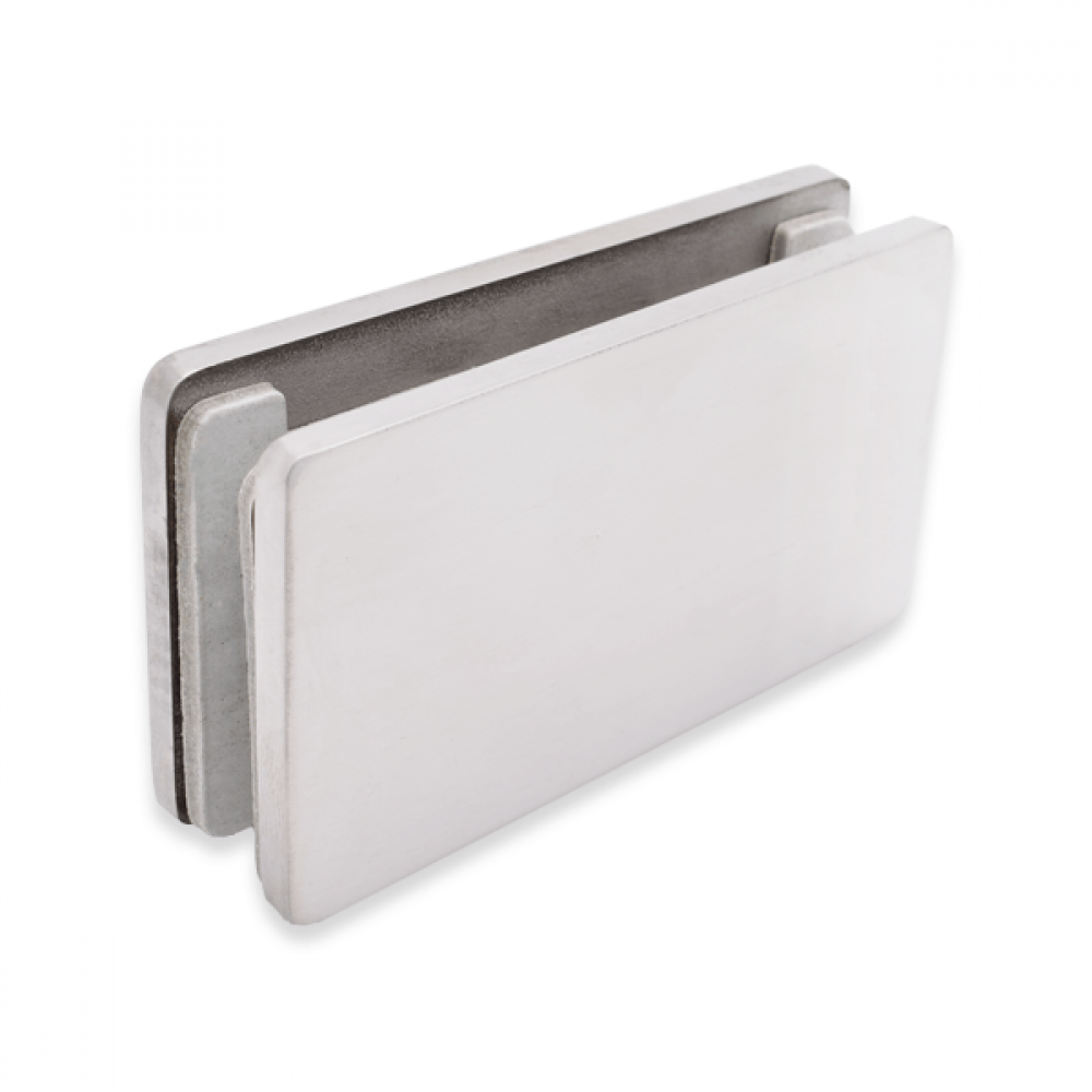 Glass Clamp - Satin Stainless