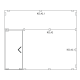 Glass Clamp - Satin Stainless