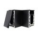 POSIglaze Standard End Cap - Stainless Steel - Black