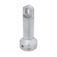 Glass to Ground/Ceiling Partition Bracket