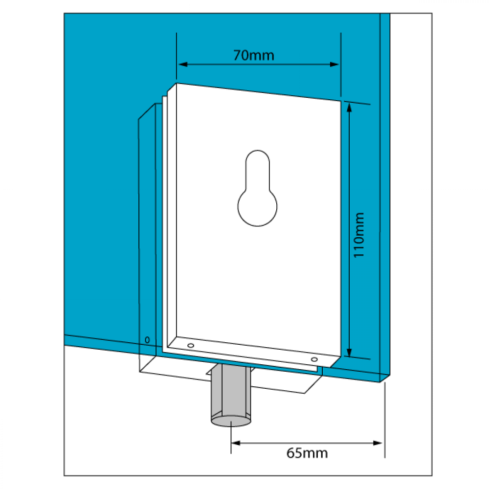Patch Lock - Satin Stainless