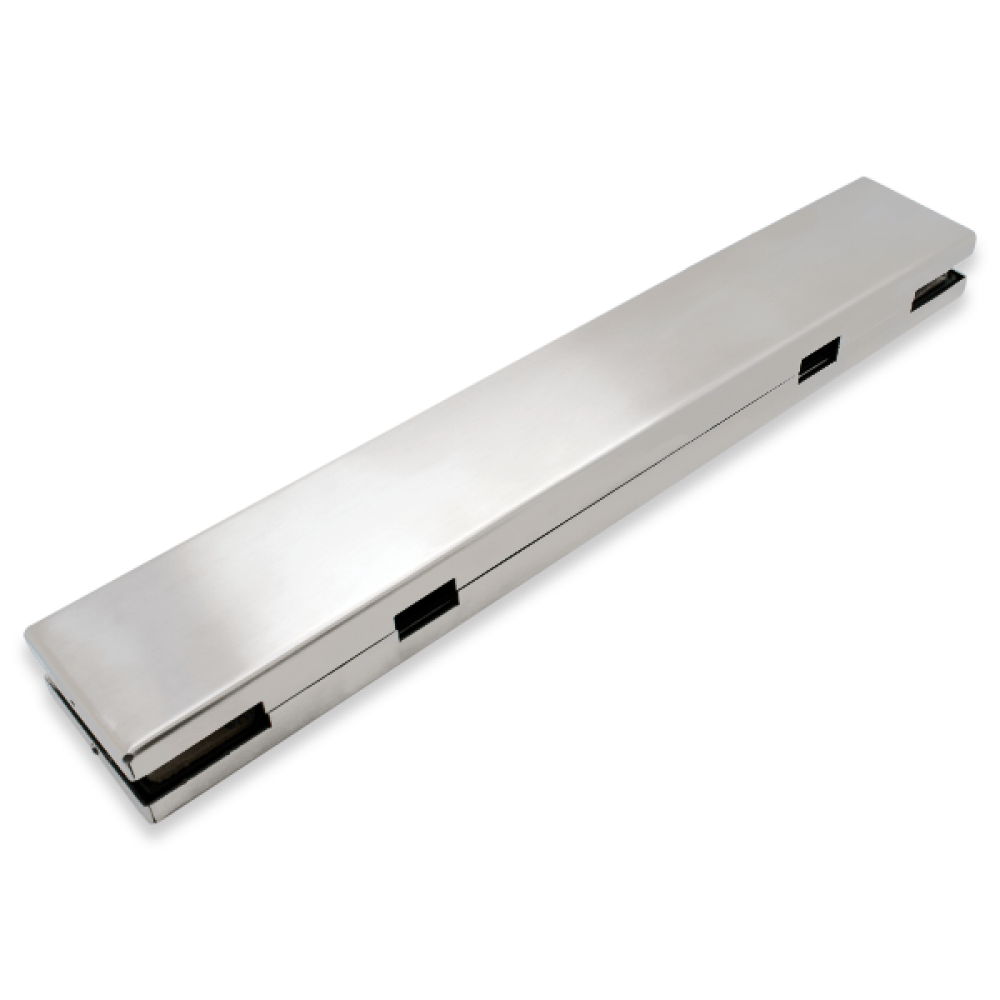 Double Overpanel Strike Box - Satin Stainless