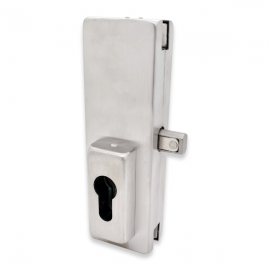 Centre Lock - Satin Stainless