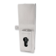 Centre Lock - Satin Stainless