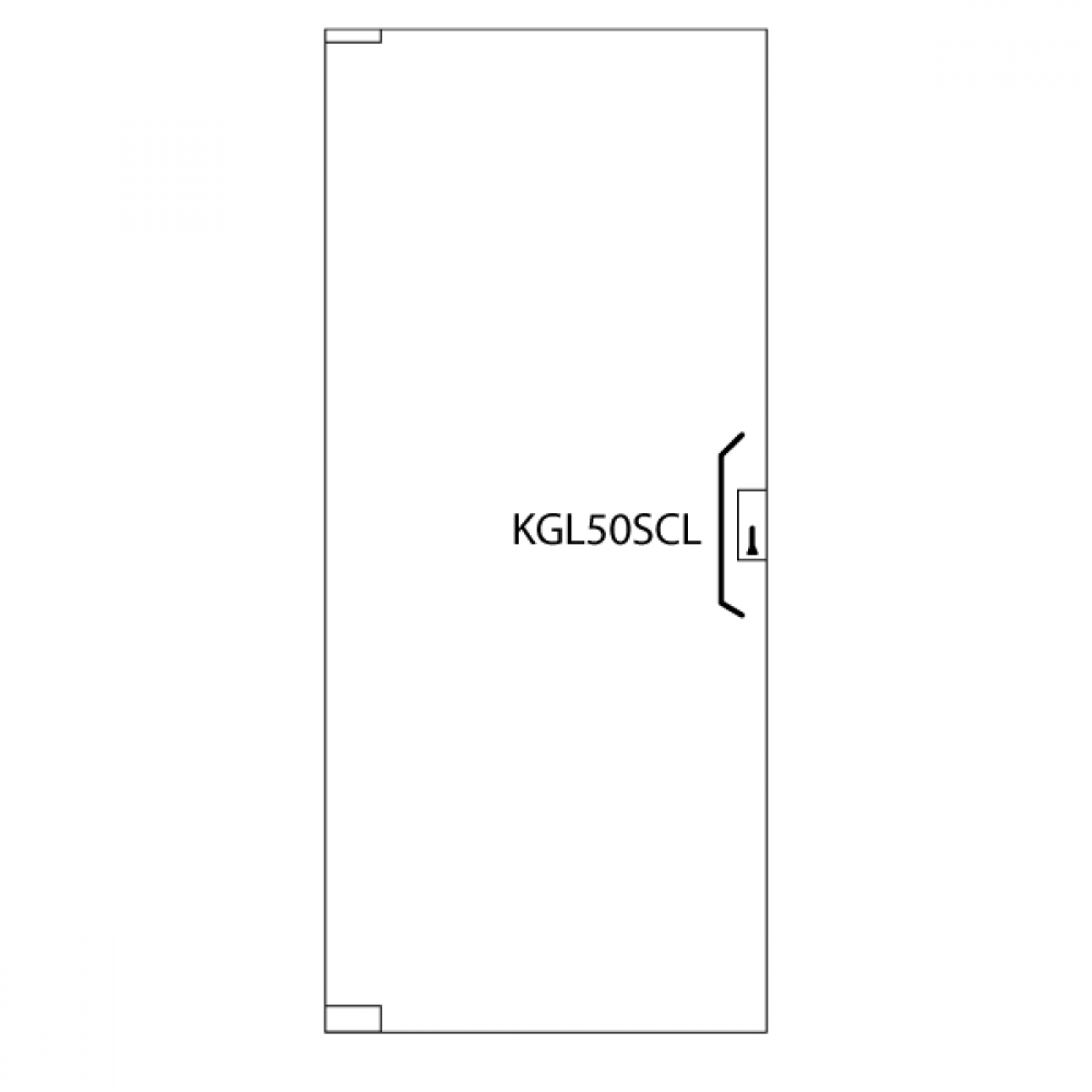 Centre Lock - Satin Stainless