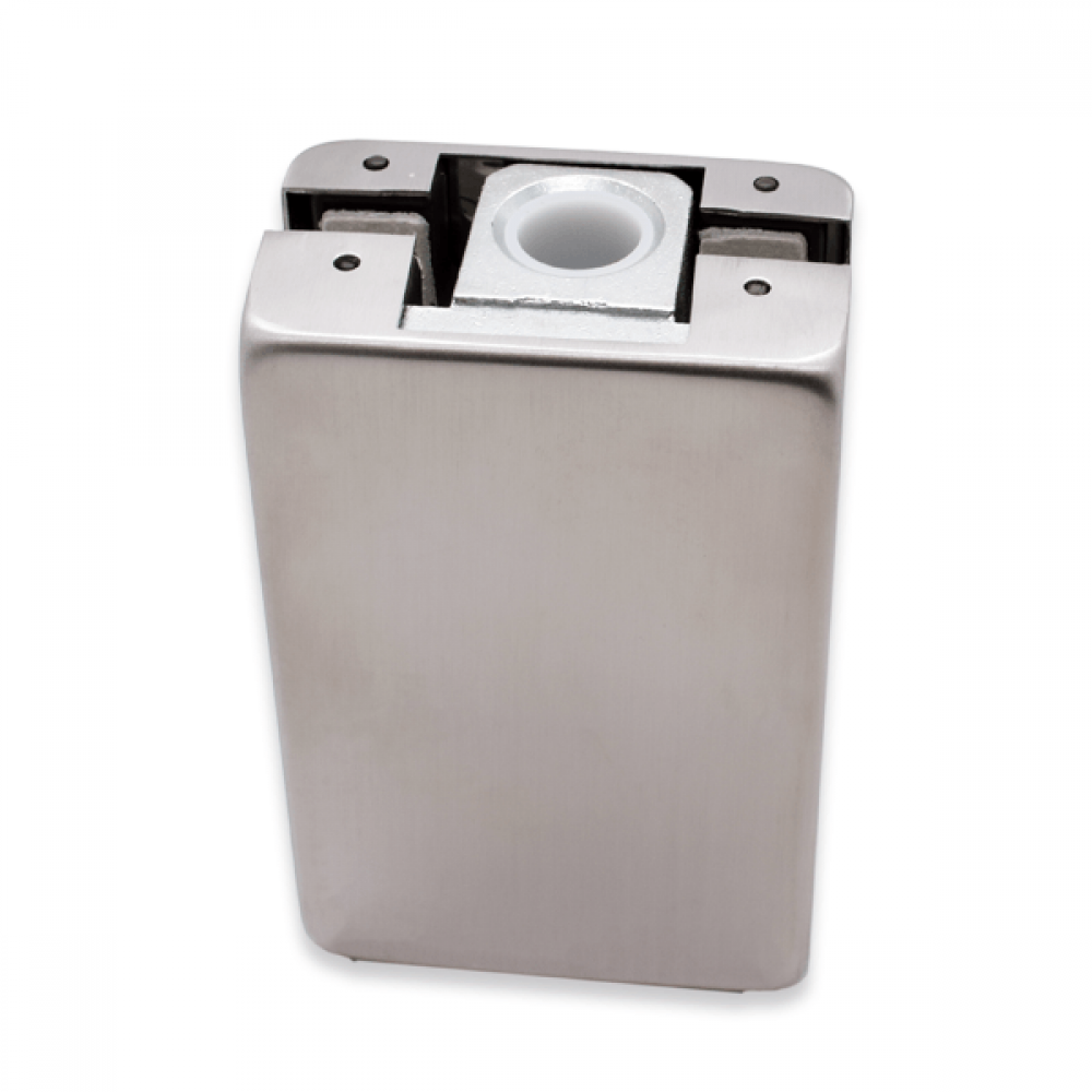 Top Patch Fitting - Satin Stainless