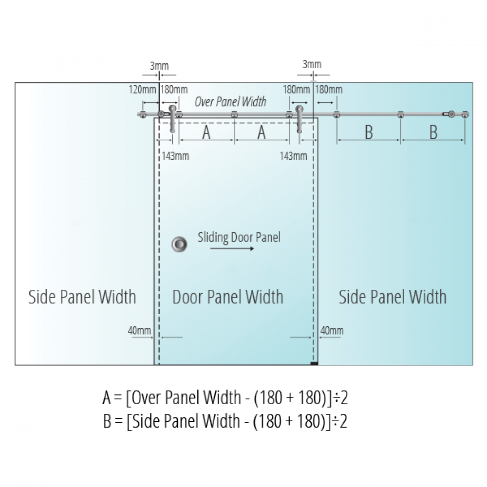 G-Tech Single Door Kit With Two Side Panels - Kit C