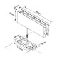 Hydraulic Bottom Patch Door Kit Incl. Top Patch & Pivot - SS