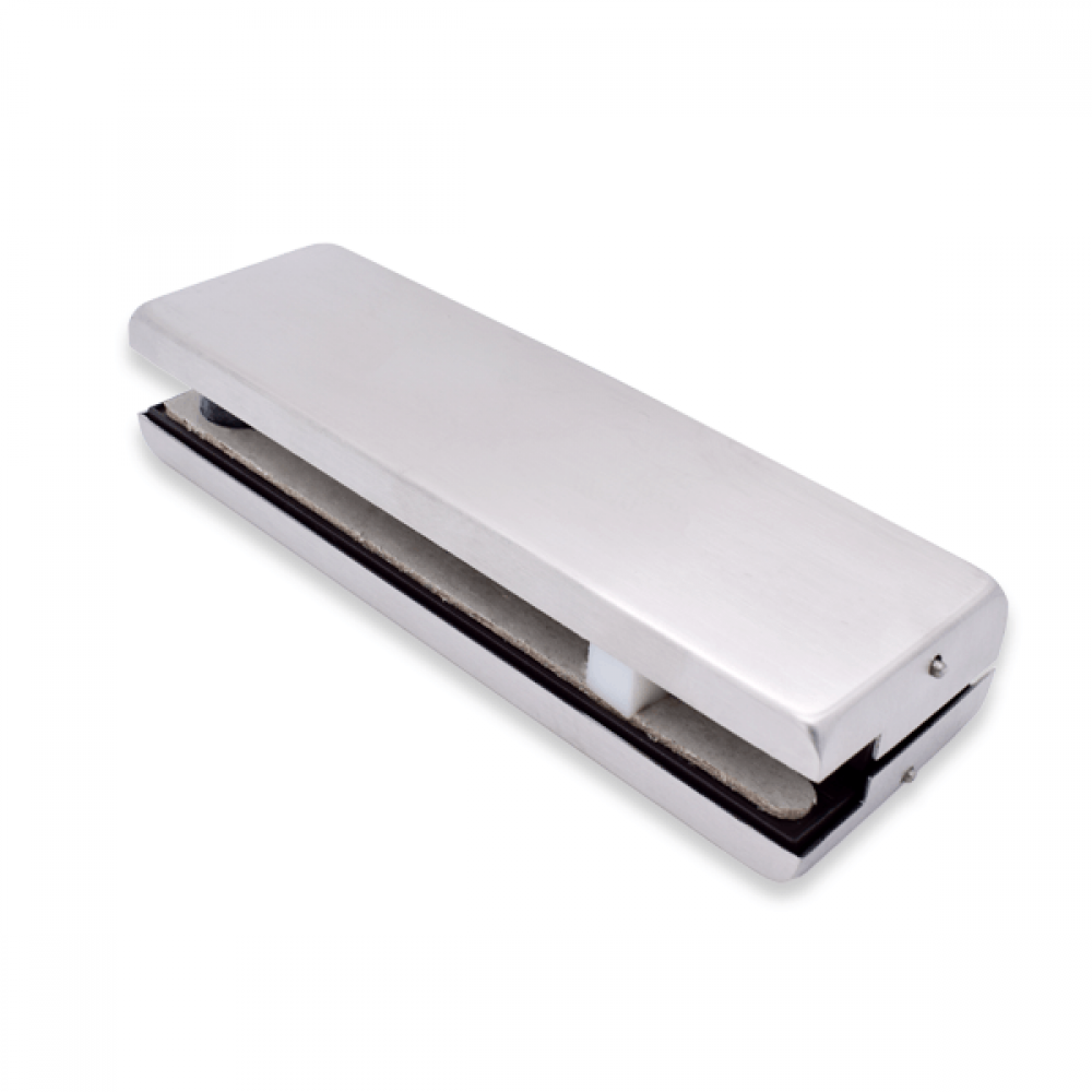 Top Patch Fitting - Satin Stainless