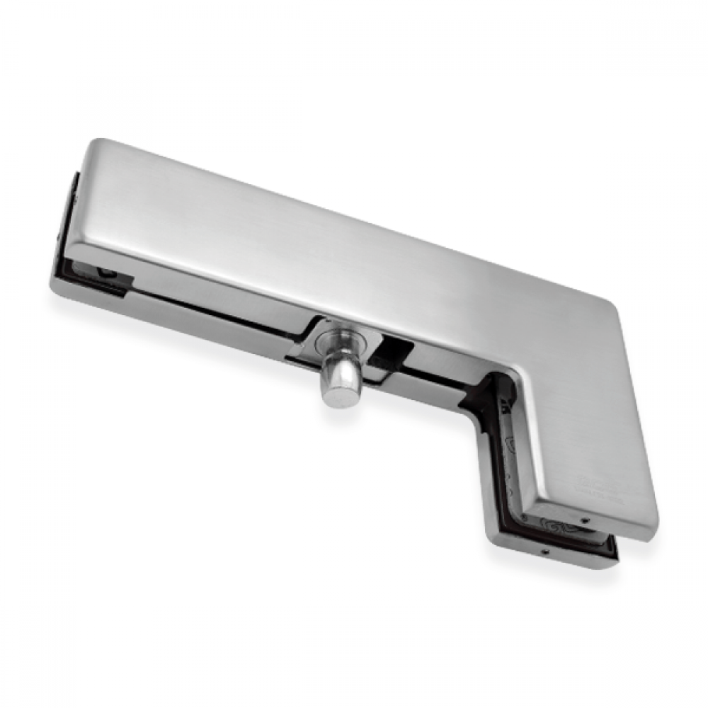 GCC Corner Transom Fitting - Satin Stainless