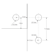 Corner Transom Connector - Satin Stainless