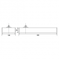 Floor Spring with Interchangeable Spindles