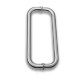 425mm x 25mm Dia. Door Handle - Satin Stainless