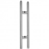 800mm x 32mm Dia. Door Handle - Satin Stainless