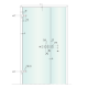 Lever Hinge Alu. Matt Silver