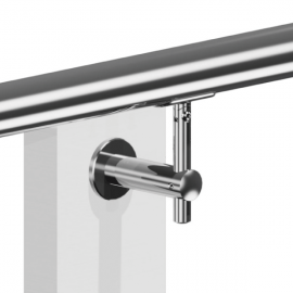 Adjustable Wall to Handrail Bracket for Tube 48.3mm