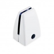 Top Fix Desk Partition Clamp - 4-12mm Thick Panel - Black