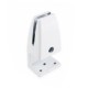 Bottom Fix Desk Partition Clamp, 4-12mm Thick Panel - Silver