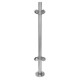 972mm 90 Degree Balustrade Post Inc. Clamps For 10mm Glass