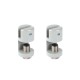 VistaScreen Desk Clamp- 4-10mm Material - RAL9010 White
