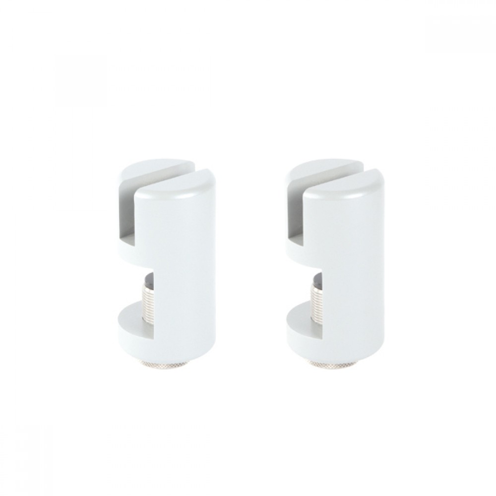 VistaScreen Desk Clamp- 4-10mm Material - RAL9010 White