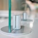 VistaScreen Desk Stand - 4-10mm Material - RAL9010 White