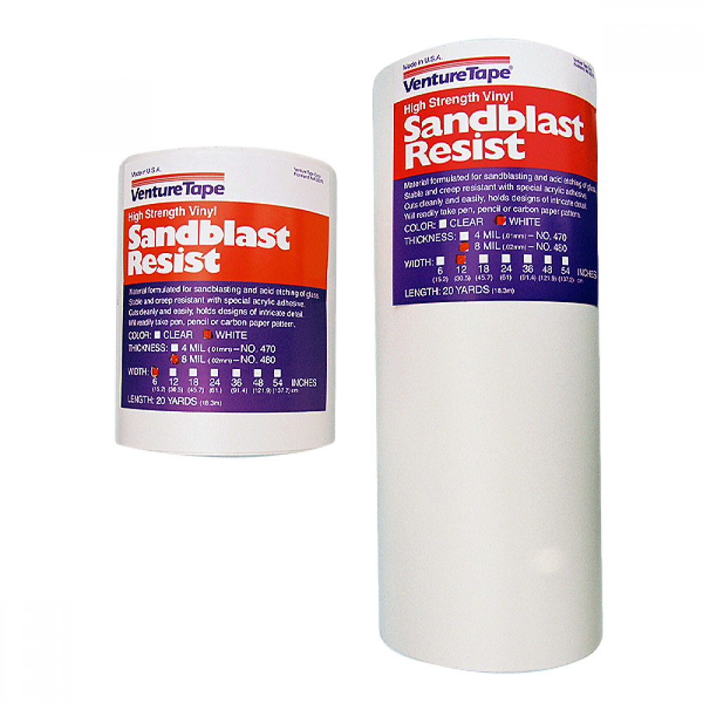 Sandblast And Acid Resist Tape 12\'\' 20M