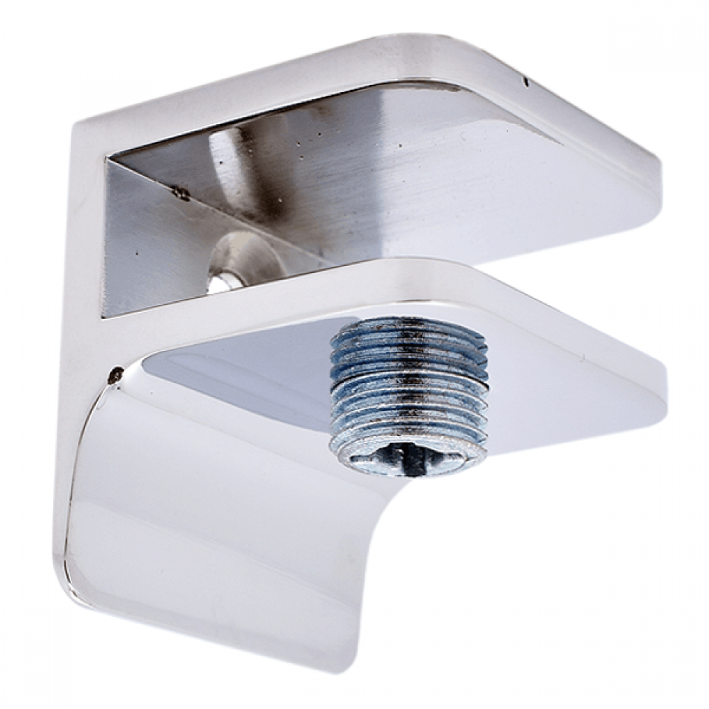 F Type Shelf Support - Chrome - 8-10mm Glass