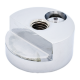 Off Wall Mirror/Sign Fixing 25mm Dia x 20mm Chrome