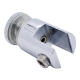 U Type Single Shelf Support - Chrome - 6-10mm Glass