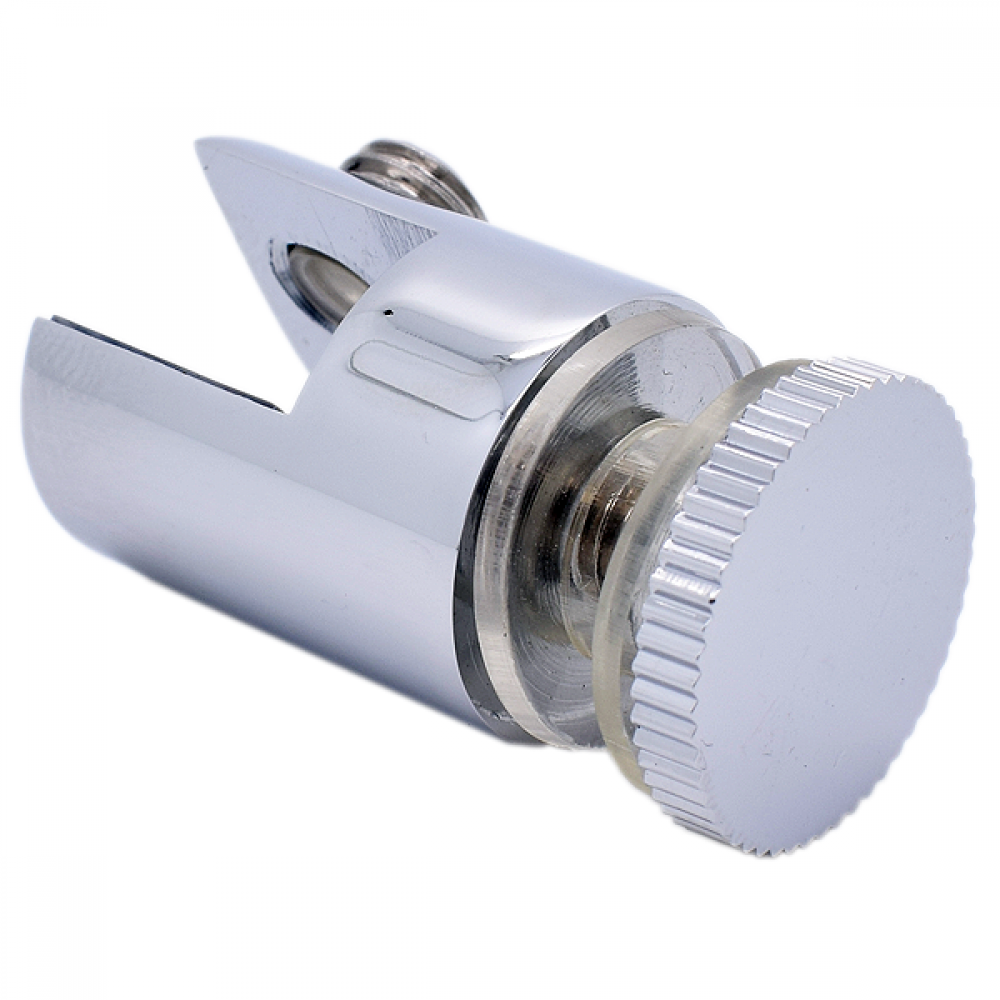 U Type Single Shelf Support - Chrome - 6-10mm Glass