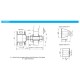 Flat Head UV Articulated Bolt For Variable Thickness Glass
