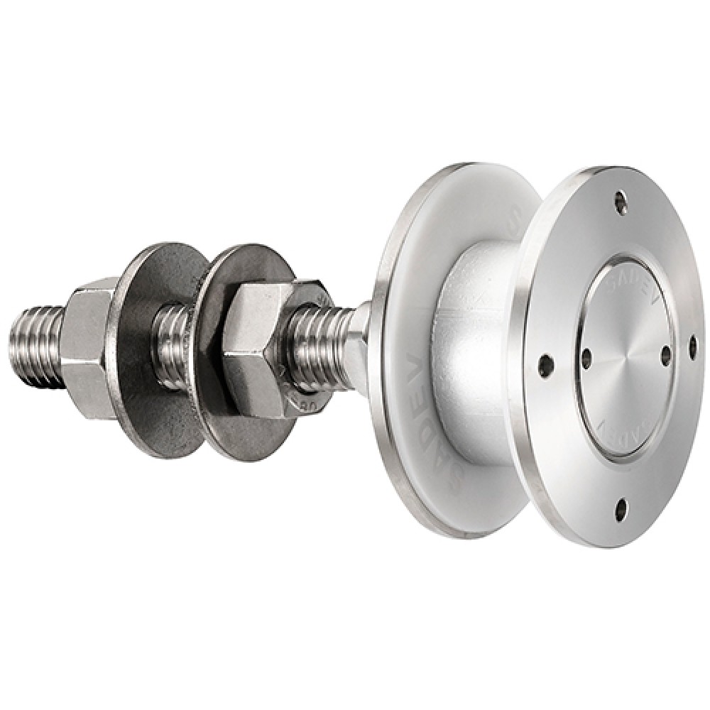 60mm Dia. Flat Head Articulated Bolt For 22 - 26mm Thick Gla