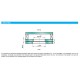 Flat Head Articulated Bolt For 22 - 26mm Insulated Glass Uni