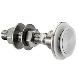 Countersunk Articulated Bolt For 15 - 22mm Thick Glass