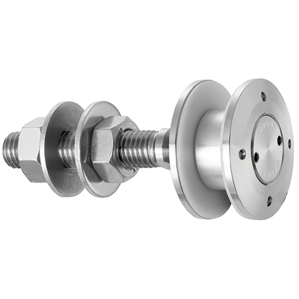 50mm Dia. Flat Head Articulated Bolt For 15 - 22mm Thick Gla