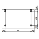 Complete 316 Stainless Steel Canopy Kit for max 13.5mm Glass