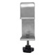 Stainless Steel Desk Partition Clamp - 6/8/10mm Thick Glass