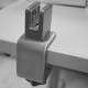 Stainless Steel Desk Partition Clamp - 6/8/10mm Thick Glass