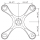 S3000 Spider Bracket Series -4 Arms - AISI316