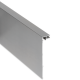POSIglaze 3 Mtr Side Mount Kit For 12mm Glass, Brushed Alum