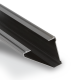 POSIglaze  Side Drilled Bottom Cladding, Brushed Alum Finish