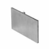 POSIglaze End Cap With Dowels - Stainless Steel