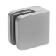 Glass Clamp - 52x52mm - 316SSS - Satin - Flat - 8-12.76mm